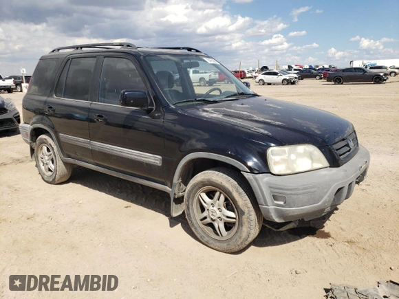 2000 Honda CR-V EX with VIN JHLRD1868YS018131, listed as a Copart auction lot 70475584 with 162,160 mi miles and Salvage Title. Bid and sale history available at carsss.com. Image 4.