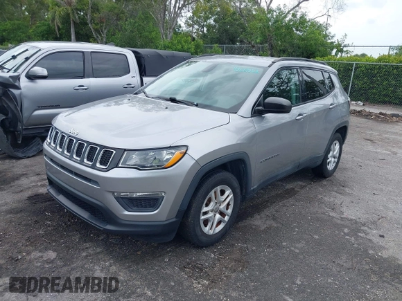 2018 Jeep Compass Sport с VIN 3C4NJCAB9JT318935, выставлен на аукционе IAAI как лот 42661262 с пробегом 257 841 миль миль и . История ставок и продаж доступна на DreamBid. Изображение 2.