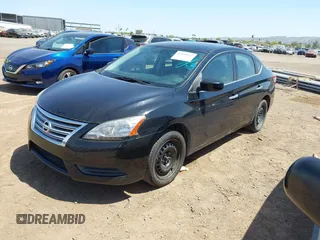 2014 Nissan Sentra S with VIN 3N1AB7AP1EL674190, listed as a IAAI auction lot 41995623 with 146,755 mi miles and . Bid and sale history available at DreamBid. Image 2.