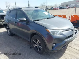 2018 Toyota RAV4 XLE with VIN JTMWFREV4JD127944, listed as a IAAI auction lot 41799402 with 65,580 mi miles. Bid and sale history available at carsss.com. Image 1.