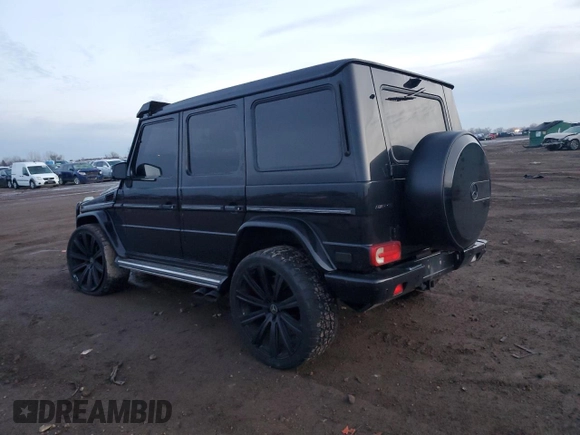 2013 Mercedes-Benz G 550 with VIN WDCYC3HF4DX213836, listed as a Copart auction lot 86434554 with 130,167 mi miles and Salvage title. Bid and sale history available at DreamBid. Image 2.