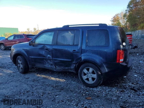 2011 Honda Pilot EX-L with VIN 5FNYF4H53BB019834, listed as a Copart auction lot 75814274 with 204,950 mi miles and Salvage Title. Bid and sale history available at carsss.com. Image 2.