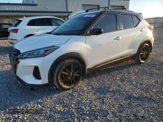 2021 Nissan Kicks SR z VIN 3N1CP5DVXML559692, wystawiony jako Copart lot #50595585 z przebiegiem 24 396 mil mil oraz Szkoda całkowita • Salvage title. Historia ofert i sprzedaży dostępna na DreamBid. Obrazek 1.