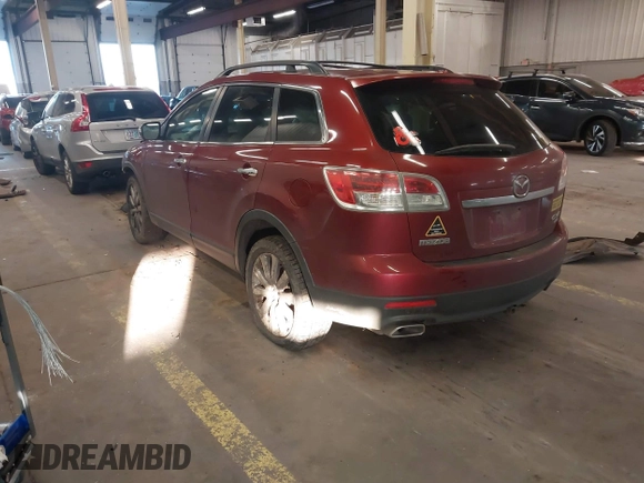 2009 Mazda CX-9 Grand Touring with VIN JM3TB38V890180356, listed as a IAAI auction lot 41419831 with 228,024 mi miles. Bid and sale history available at carsss.com. Image 3.