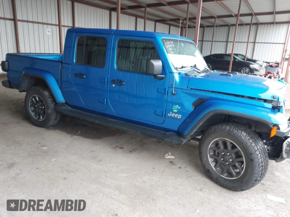 2020 Jeep Gladiator Overland with VIN 1C6HJTFG6LL212997, listed as a IAAI auction lot 41952950 with 60,803 mi miles and . Bid and sale history available at DreamBid. Image 13.