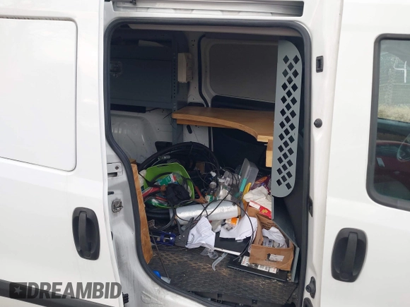 2019 Ram ProMaster City Wagon with VIN ZFBHRFAB7K6M09224, listed as a IAAI auction lot 41475485 with 227,781 mi miles. Bid and sale history available at carsss.com. Image 8.