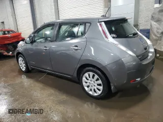 2017 Nissan LEAF S with VIN 1N4BZ0CP6HC308698, listed as a Copart auction lot 85581184 with 30,577 mi miles and Salvage Title. Bid and sale history available at carsss.com. Image 2.