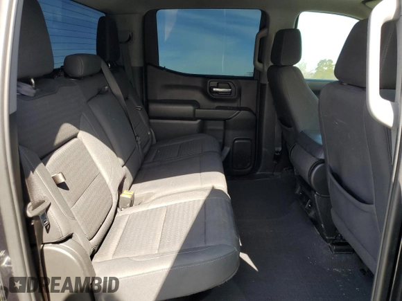 2023 Chevrolet Silverado 1500 Custom with VIN 1GCPDBEK7PZ159886, listed as a Copart auction lot 46470465 with 46,263 mi miles and Salvage Title. Bid and sale history available at DreamBid. Image 10.