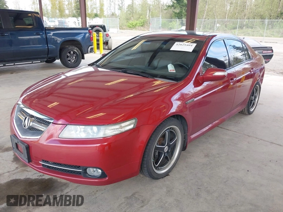 2008 Acura TL Type-S with VIN 19UUA76508A011856, listed as a IAAI auction lot 42029404 with 143,185 mi miles. Bid and sale history available at carsss.com. Image 17.