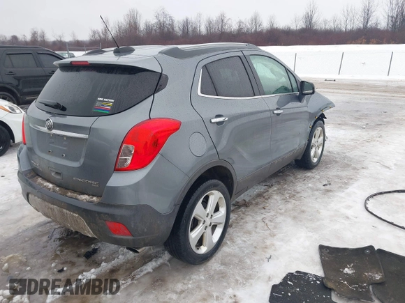 2015 Buick Encore Convenience with VIN KL4CJFSBXFB033767, listed as a IAAI auction lot 41447019 with 131,954 mi miles and . Bid and sale history available at carsss.com. Image 4.