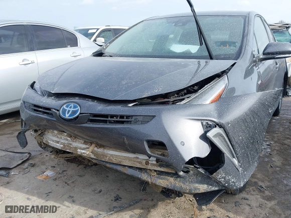 2019 Toyota Prius LE with VIN JTDL9RFU9K3008679, listed as a IAAI auction lot 41396929 with 73,378 mi miles. Bid and sale history available at carsss.com. Image 6.