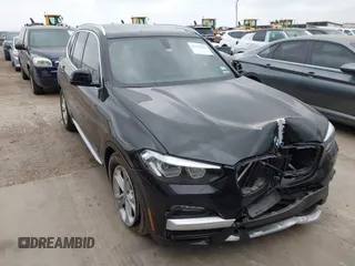 2018 BMW X3 xDrive30i with VIN 5UXTR9C52JLD59351, listed as a IAAI auction lot 42126069 with 30,806 mi miles and . Bid and sale history available at DreamBid. Image 1.