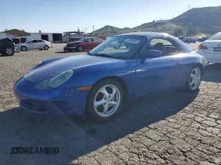 2000 Porsche 911 with VIN WP0CA2990YS652625, listed as a Copart auction lot 46660045 with 92,261 mi miles and Clean title. Bid and sale history available at DreamBid. Image 1.