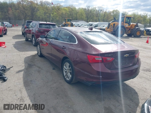 2016 Chevrolet Malibu LT with VIN 1G1ZE5ST8GF184181, listed as a IAAI auction lot 42042453 with 146,127 mi miles and . Bid and sale history available at DreamBid. Image 3.