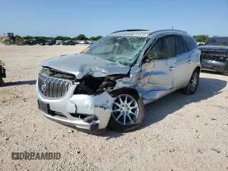 2015 Buick Enclave Leather with VIN 5GAKRBKD8FJ143535, listed as a Copart auction lot 52436735 with 67,498 mi miles and Salvage Title. Bid and sale history available at carsss.com. Image 1.