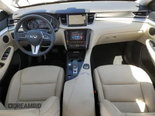 2020 Infiniti QX50 Luxe with VIN 3PCAJ5M15LF110372, listed as a Copart auction lot 48747493 with 27,641 mi miles and . Bid and sale history available at DreamBid. Image 8.