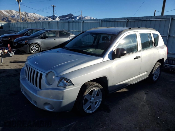 2007 Jeep Compass Sport with VIN 1J8FT47W67D414284, listed as a Copart auction lot 47212335 with 172,769 mi miles and Clean Title. Bid and sale history available at carsss.com. Image 1.