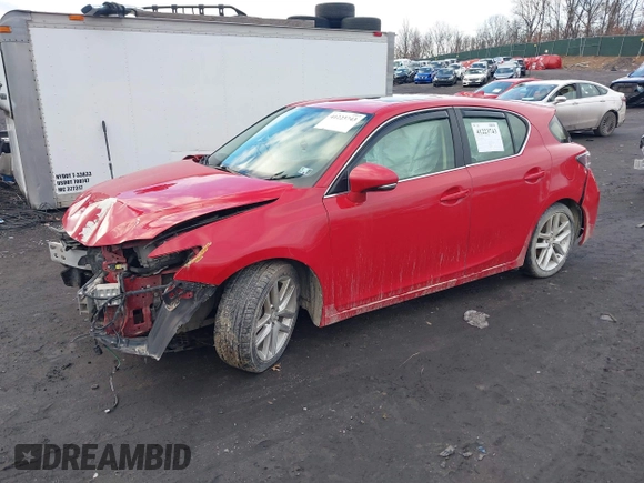 2014 Lexus CT 200h with VIN JTHKD5BH2E2183652, listed as a IAAI auction lot 41223743 with 119,747 mi miles and . Bid and sale history available at DreamBid. Image 17.