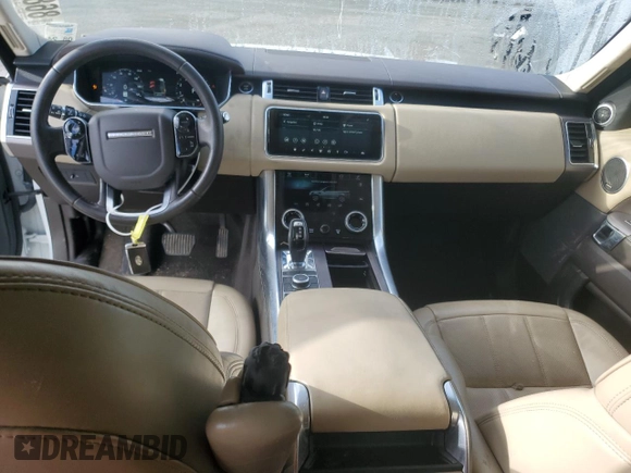 2020 Land Rover Range Rover Sport HSE with VIN SALWR2SU1LA700032, listed as a Copart auction lot 86835484 with 124,095 mi miles and Salvage Title. Bid and sale history available at DreamBid. Image 8.