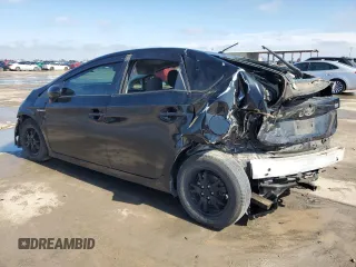 2013 Toyota Prius One with VIN JTDKN3DU4D1672944, listed as a Copart auction lot 46609085 with Not Provided miles and Salvage Title. Bid and sale history available at DreamBid. Image 2.