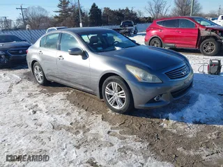 2010 Infiniti G37 Sedan x with VIN JN1CV6AR3AM459597, listed as a IAAI auction lot 41630039 with 158,831 mi miles. Bid and sale history available at carsss.com. Image 1.