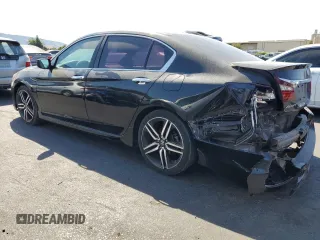 2016 Honda Accord Sport with VIN 1HGCR2F56GA247532, listed as a Copart auction lot 63806405 with 81,256 mi miles and Salvage title. Bid and sale history available at DreamBid. Image 2.