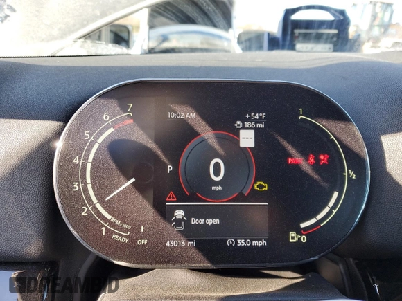 2022 MINI Countryman Cooper S with VIN WMZ53BR08N3N80616, listed as a Copart auction lot 84023644 with 43,013 mi miles and Salvage title. Bid and sale history available at DreamBid. Image 9.
