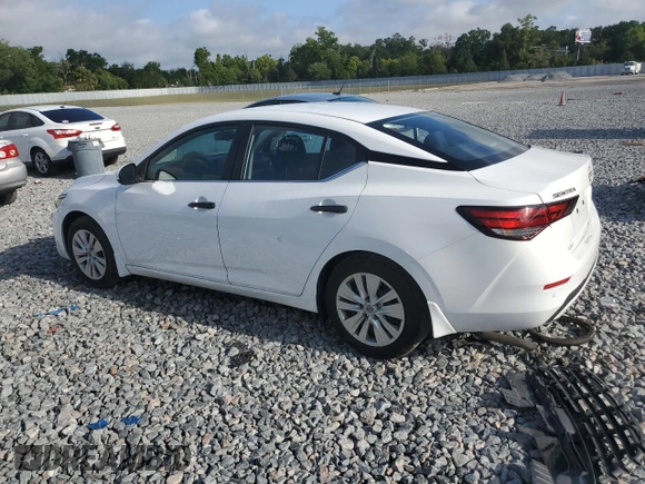 2024 Nissan Sentra S with VIN 3N1AB8BV8RY315267, listed as a Copart auction lot 51389845 with 21,241 mi miles and Non Repairable. Bid and sale history available at carsss.com. Image 2.