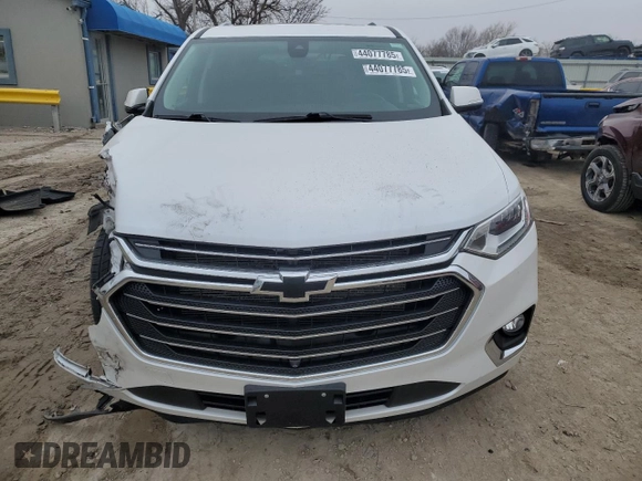 2020 Chevrolet Traverse Premier with VIN 1GNEVKKW3LJ288848, listed as a Copart auction lot 44077785 with 89,875 mi miles and Salvage Title. Bid and sale history available at carsss.com. Image 5.