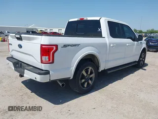 2017 Ford F-150 XL with VIN 1FTEW1CF2HKD16011, listed as a IAAI auction lot 42154804 with 167,205 mi miles and . Bid and sale history available at DreamBid. Image 4.