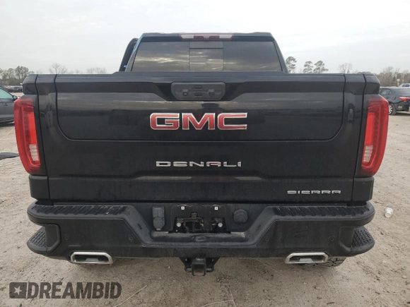 2022 GMC Sierra 1500 with VIN 3GTUUGET6NG639875, listed as a Copart auction lot 48213175 with 75,535 mi miles and Salvage Title. Bid and sale history available at DreamBid. Image 6.