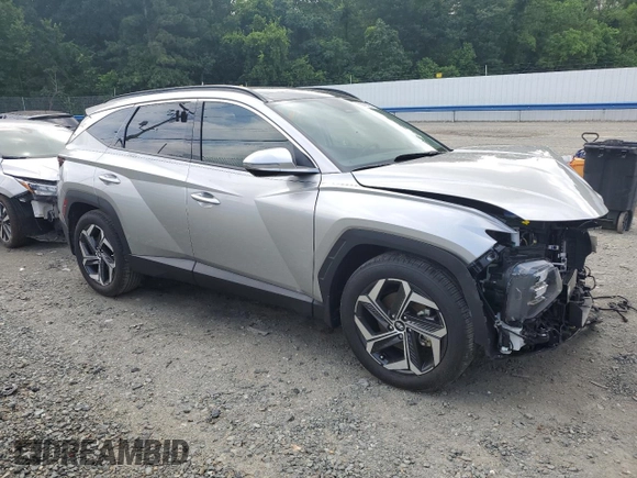2024 Hyundai Tucson Limited z VIN 5NMJE3DE3RH405702, wystawiony jako Copart lot #56878885 z przebiegiem 5 315 mil mil oraz Szkoda całkowita • Salvage title. Historia ofert i sprzedaży dostępna na DreamBid. Obrazek 4.
