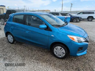 2024 Mitsubishi Mirage ES z VIN ML32AUHJ6RH026405, wystawiony jako Copart lot #59637455 z przebiegiem 8 720 mil mil oraz Szkoda całkowita • Salvage title. Historia ofert i sprzedaży dostępna na DreamBid. Obrazek 4.