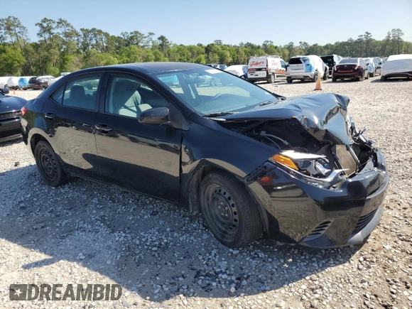 2016 Toyota Corolla L with VIN 5YFBURHE2GP447933, listed as a Copart auction lot 50251845 with 105,519 mi miles and Clean Title. Bid and sale history available at DreamBid. Image 4.