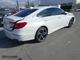 2018 Honda Accord Sedan Sport 1.5T with VIN 1HGCV1F33JA016308, listed as a IAAI auction lot 41001125 with 63,052 mi miles. Bid and sale history available at carsss.com. Image 4.