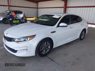 2016 Kia Optima LX Turbo with VIN 5XXGT4L19GG043570, listed as a IAAI auction lot 41837500 with 160,231 mi miles. Bid and sale history available at carsss.com. Image 17.