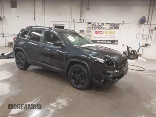 2015 Jeep Cherokee North with VIN 1C4PJMCS2FW792626, listed as a IAAI auction lot 41365374 with 144,027 mi miles. Bid and sale history available at carsss.com. Image 1.