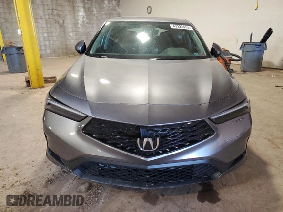 2023 Acura Integra with VIN 19UDE4H21PA026824, listed as a Copart auction lot 49228455 with 19,272 mi miles and Salvage Title. Bid and sale history available at DreamBid. Image 5.