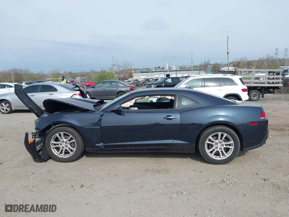 2014 Chevrolet Camaro LS with VIN 2G1FA1E36E9137949, listed as a IAAI auction lot 41985075 with 1 mi miles. Bid and sale history available at carsss.com. Image 14.
