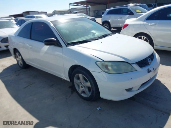 2004 Honda Civic LX with VIN 1HGEM21584L029865, listed as a IAAI auction lot 41488497 with 189,493 mi miles. Bid and sale history available at carsss.com. Image 1.