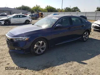 2019 Honda Accord EX-L z VIN 1HGCV1F56KA074268, wystawiony jako Copart lot #64281405 z przebiegiem 94 124 mil mil oraz Szkoda całkowita • Salvage title. Historia ofert i sprzedaży dostępna na DreamBid. Obrazek 1.