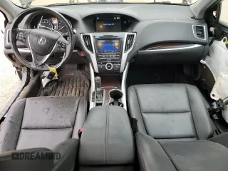 2017 Acura TLX with VIN 19UUB1F39HA004574, listed as a Copart auction lot 58844505 with 86,062 mi miles and Salvage title. Bid and sale history available at DreamBid. Image 8.