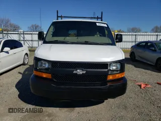 2008 Chevrolet Express Cargo with VIN 1GCFG15X881176155, listed as a Copart auction lot 48261515 with 174,558 mi miles and Clean title. Bid and sale history available at DreamBid. Image 5.