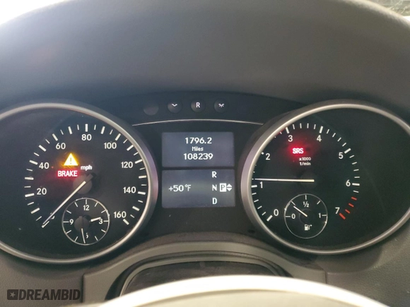 2011 Mercedes-Benz M-Class ML 350 with VIN 4JGBB8GB6BA737141, listed as a Copart auction lot 45848775 with 108,239 mi miles and Salvage Title. Bid and sale history available at carsss.com. Image 9.