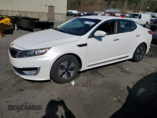 2012 Kia Optima Hybrid with VIN KNAGM4AD0C5025741, listed as a Copart auction lot 53160605 with 80,971 mi miles and Clean Title. Bid and sale history available at carsss.com. Image 1.