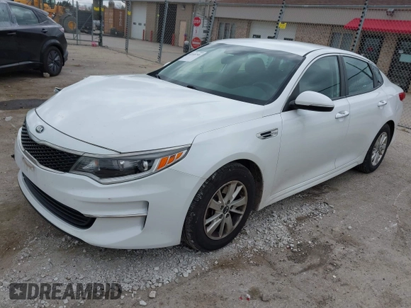 2016 Kia Optima LX z VIN 5XXGT4L37GG087701, wystawiony jako IAAI lot #42148746 z przebiegiem 53 473 mil mil oraz . Historia ofert i sprzedaży dostępna na DreamBid. Obrazek 2.