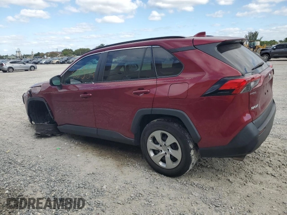 2019 Toyota RAV4 LE with VIN 2T3H1RFV8KW035620, listed as a Copart auction lot 60856585 with 30,354 mi miles and Non repairable. Bid and sale history available at DreamBid. Image 2.