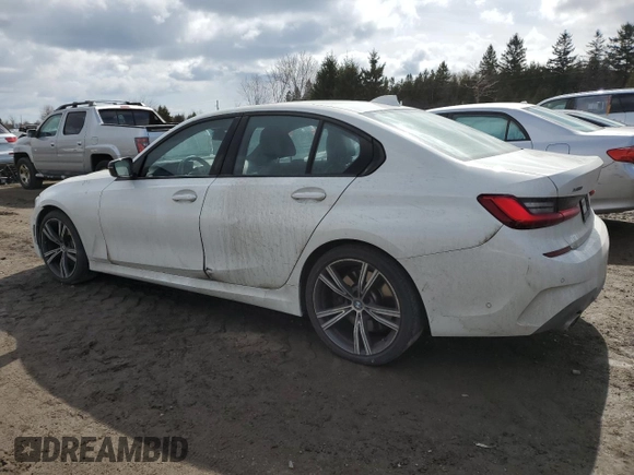 2019 BMW 3 Series 330i xDrive with VIN WBA5R7C51KAJ83334, listed as a Copart auction lot 50067505 with 104,019 mi miles and Clean Title. Bid and sale history available at carsss.com. Image 2.