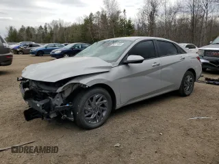 2024 Hyundai Elantra SEL with VIN KMHLM4DG1RU671243, listed as a Copart auction lot 54371065 with Not provided miles and Salvage title. Bid and sale history available at DreamBid. Image 1.