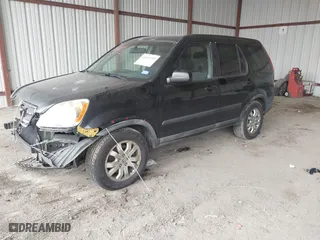 2005 Honda CR-V EX with VIN JHLRD78885C003297, listed as a IAAI auction lot 41614195 with 294,974 mi miles. Bid and sale history available at carsss.com. Image 17.